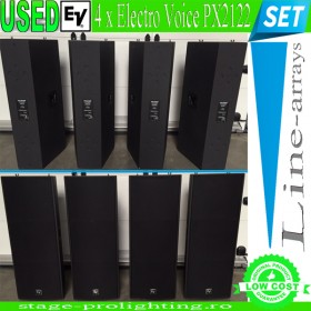 USED Electro Voice 4 x PX2122 Line-array SET